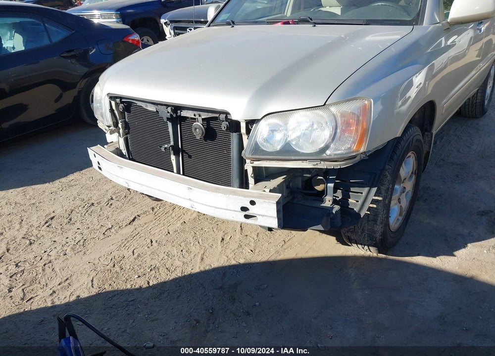 2002 TOYOTA HIGHLANDER V6 VIN: JTEGF21A120040411