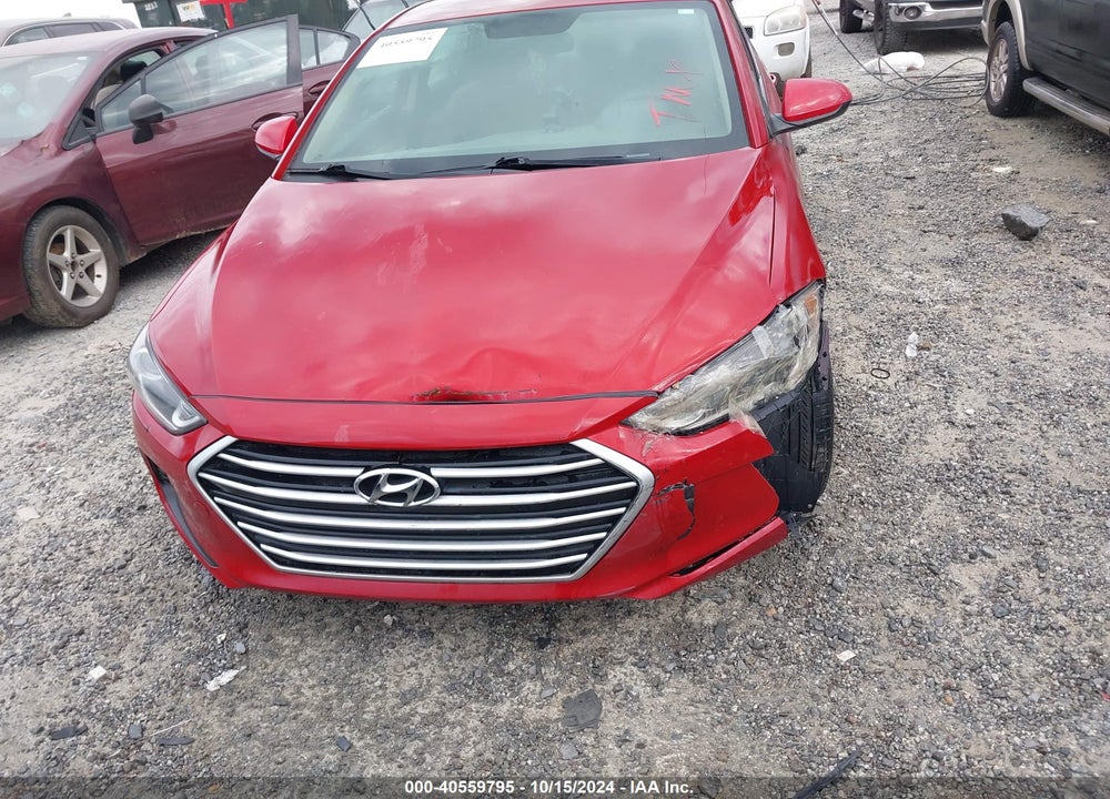 2017 HYUNDAI ELANTRA SE VIN: KMHD84LFXHU247916