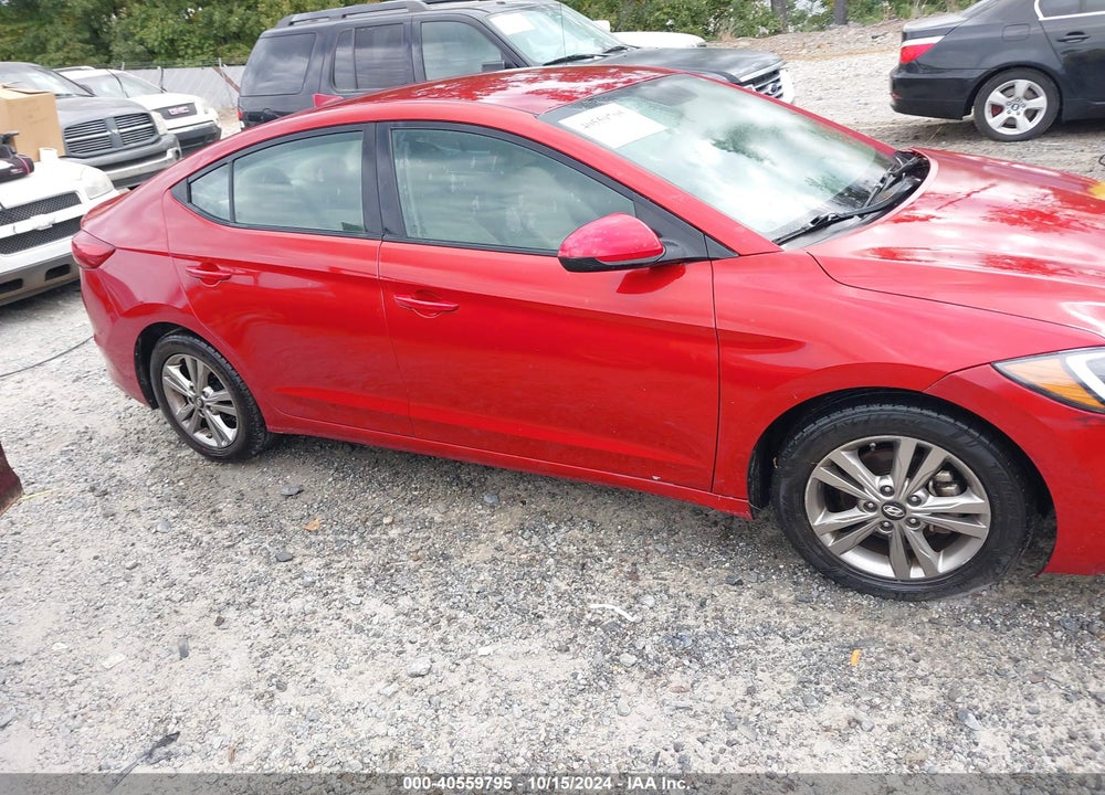 2017 HYUNDAI ELANTRA SE VIN: KMHD84LFXHU247916