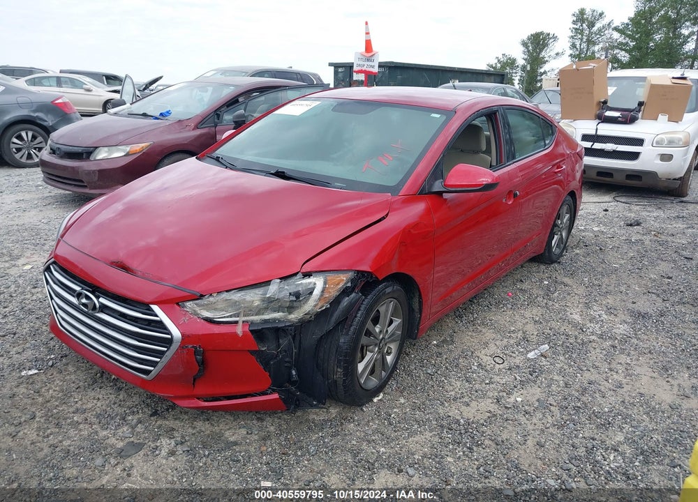 2017 HYUNDAI ELANTRA SE VIN: KMHD84LFXHU247916