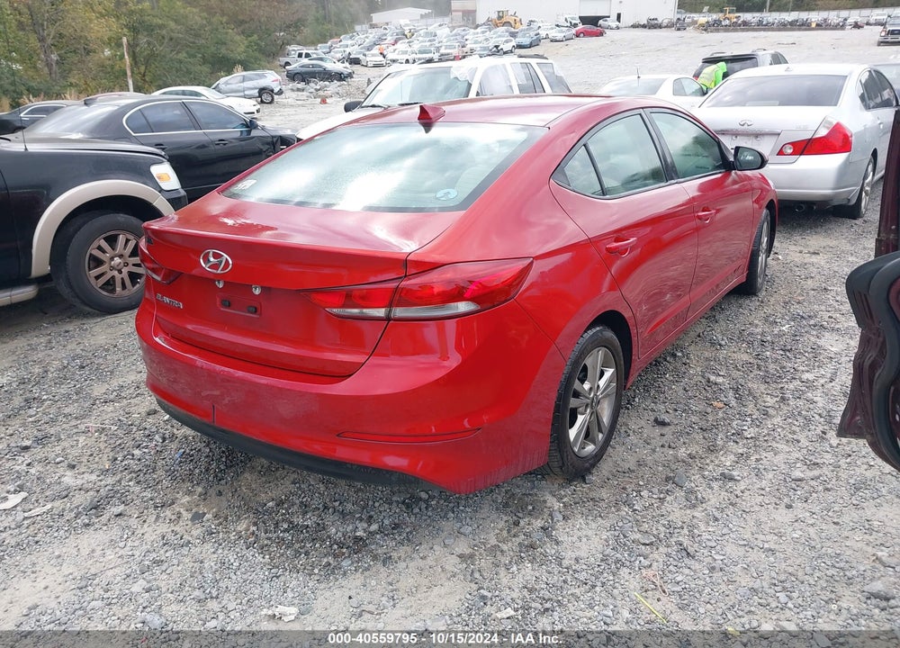 2017 HYUNDAI ELANTRA SE VIN: KMHD84LFXHU247916