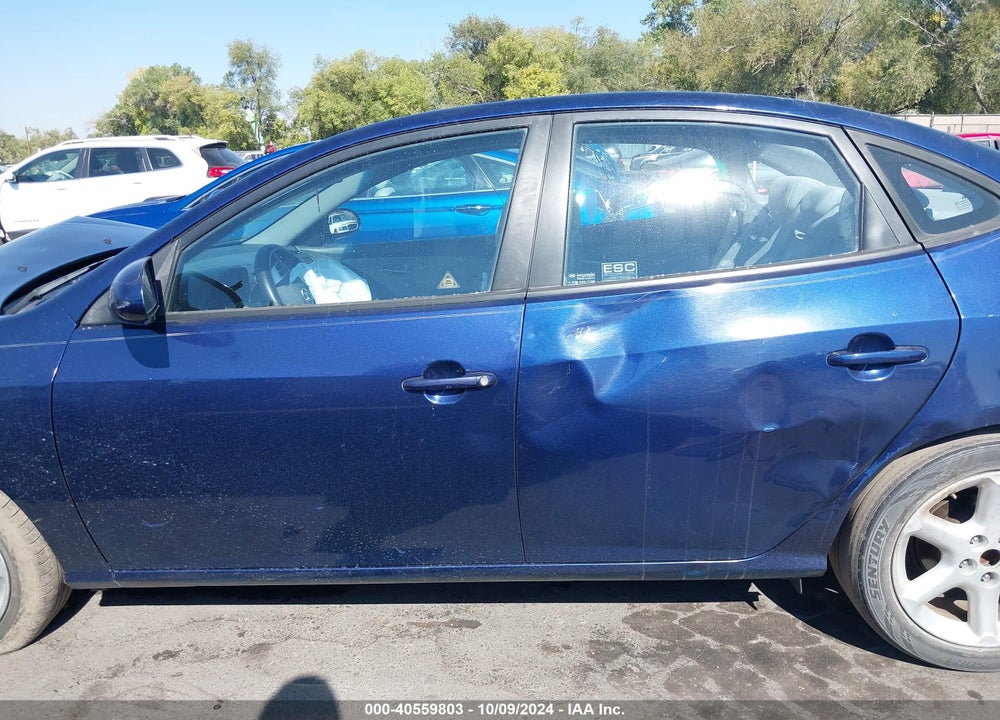 2009 HYUNDAI ELANTRA SE VIN: KMHDU46D99U616742