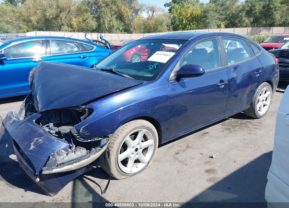 2009 HYUNDAI ELANTRA SE VIN: KMHDU46D99U616742