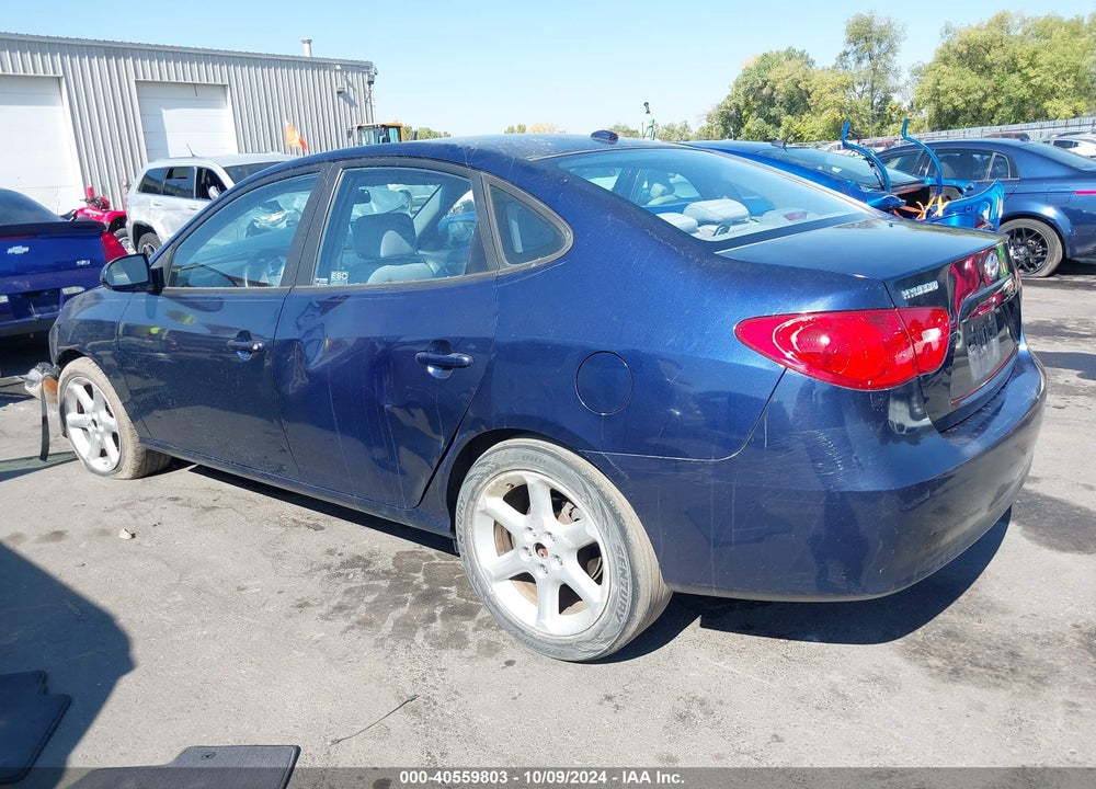 2009 HYUNDAI ELANTRA SE VIN: KMHDU46D99U616742