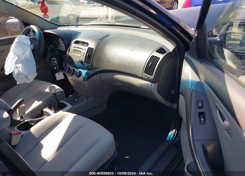 2009 HYUNDAI ELANTRA SE VIN: KMHDU46D99U616742