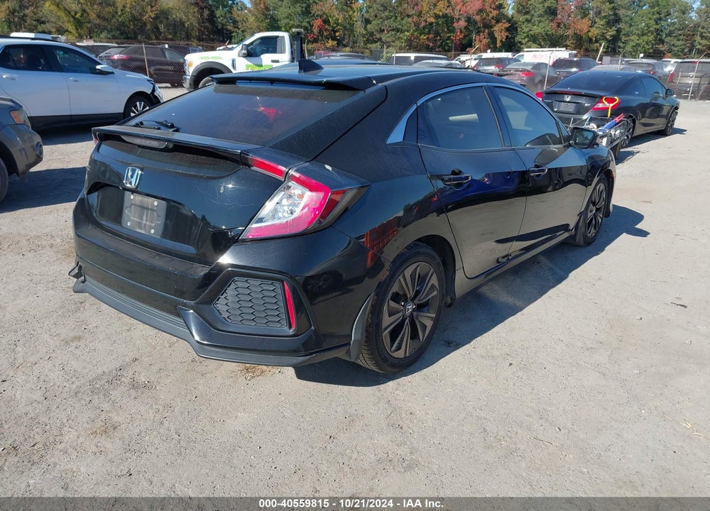 2017 HONDA CIVIC EX VIN: SHHFK7H5XHU408787