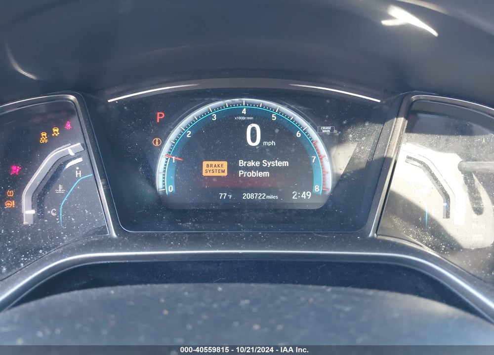 2017 HONDA CIVIC EX VIN: SHHFK7H5XHU408787