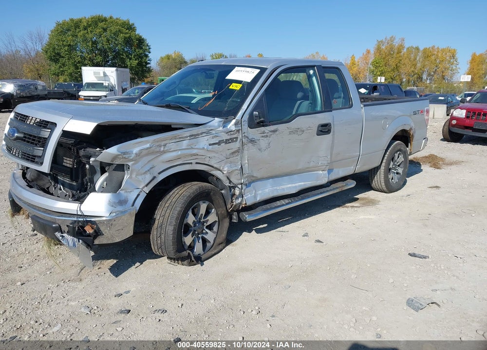 2013 FORD F-150 STX VIN: 1FTFX1EF7DFA61406