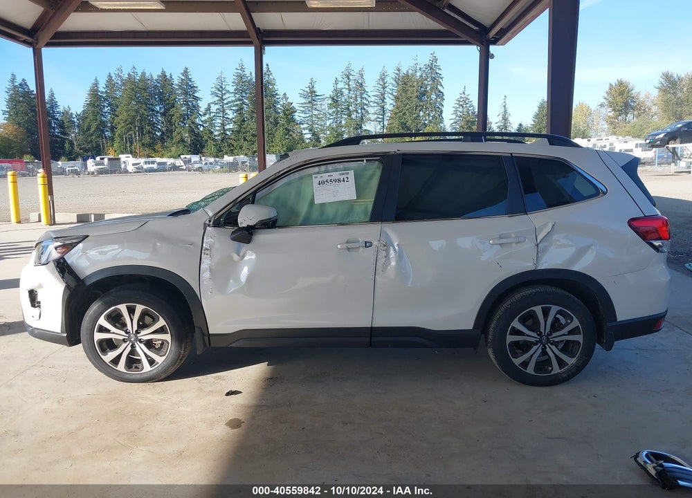 2021 SUBARU FORESTER LIMITED VIN: JF2SKAUCXMH593193