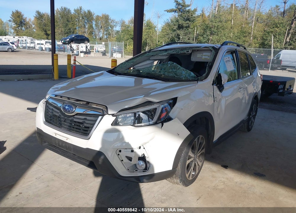 2021 SUBARU FORESTER LIMITED VIN: JF2SKAUCXMH593193