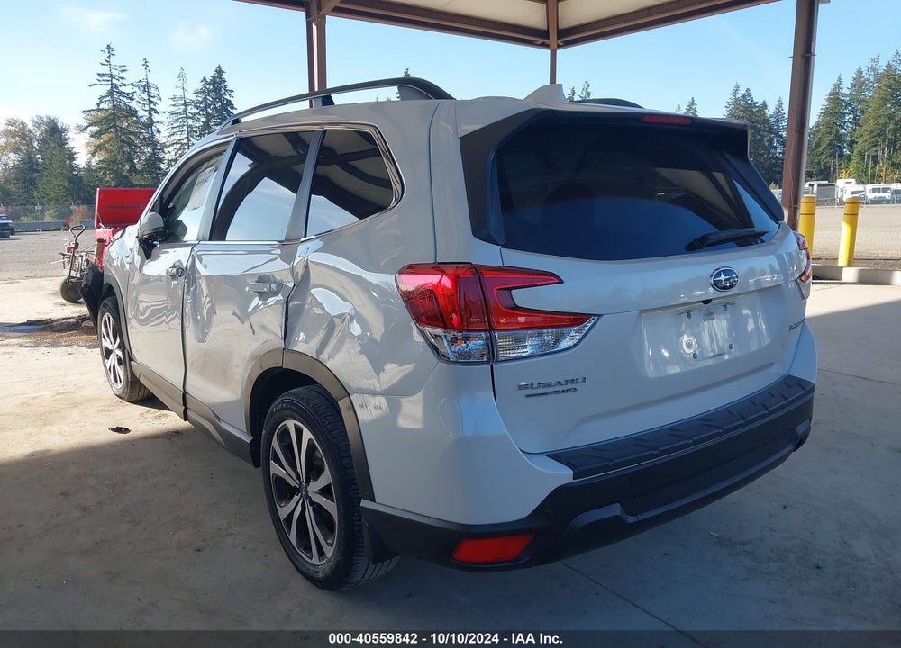 2021 SUBARU FORESTER LIMITED VIN: JF2SKAUCXMH593193