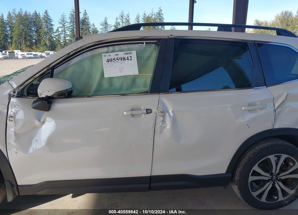 2021 SUBARU FORESTER LIMITED VIN: JF2SKAUCXMH593193
