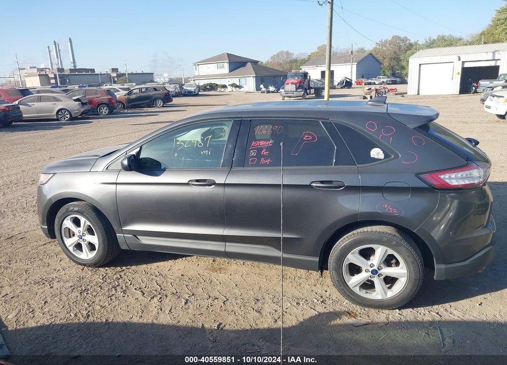 2016 FORD EDGE SE VIN: 2FMPK4G98GBB78909