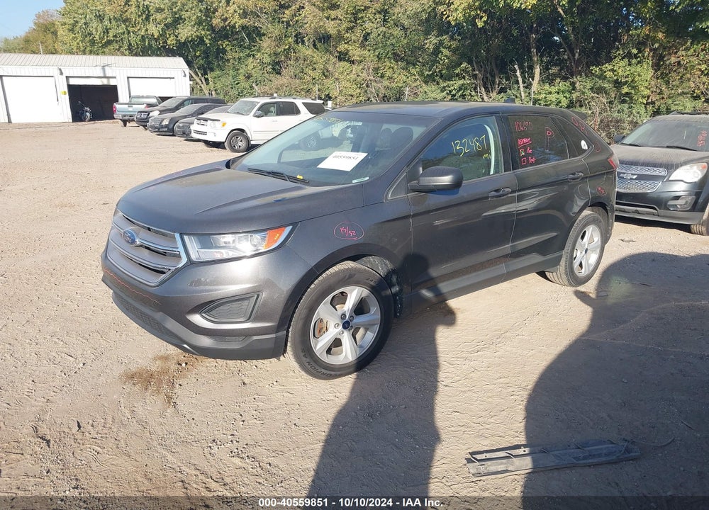 2016 FORD EDGE SE VIN: 2FMPK4G98GBB78909