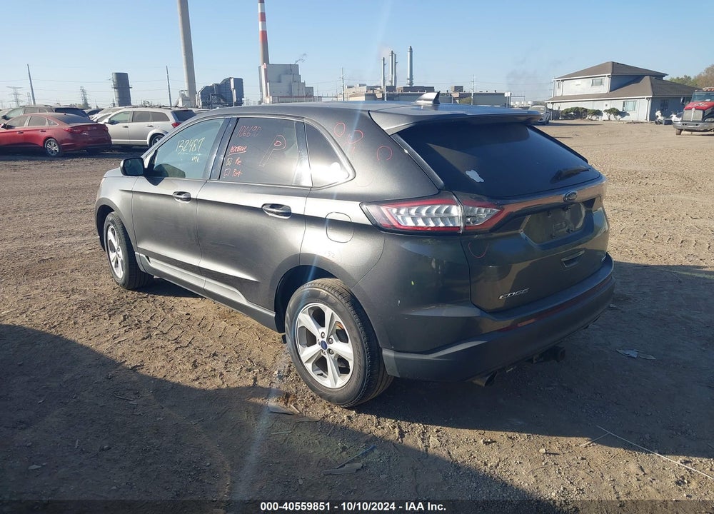 2016 FORD EDGE SE VIN: 2FMPK4G98GBB78909