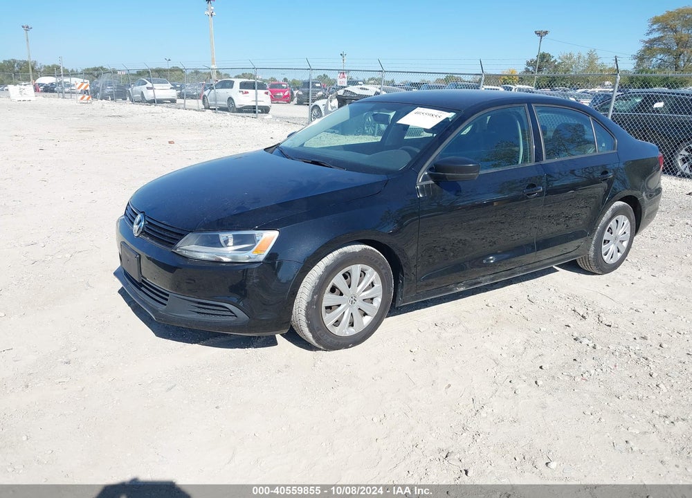 2014 VOLKSWAGEN JETTA 2.0L S VIN: 3VW2K7AJ9EM319580