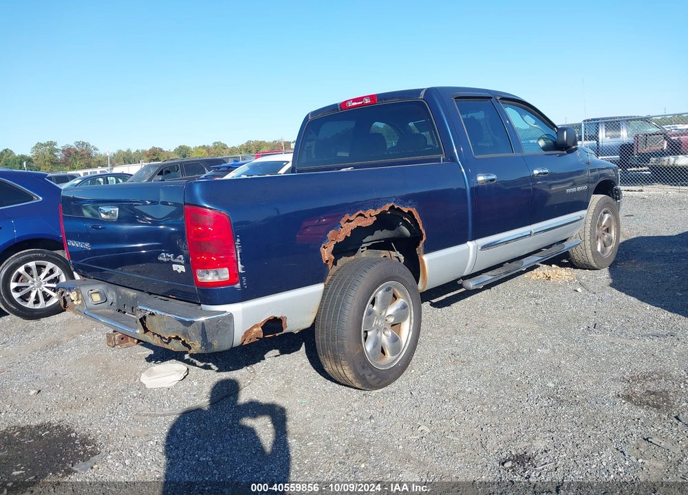 2004 DODGE RAM 1500 SLT/LARAMIE VIN: 1D7HU18N74S725897