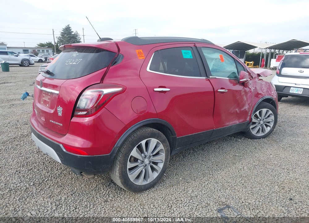 2018 BUICK ENCORE PREFERRED VIN: KL4CJASB4JB584840