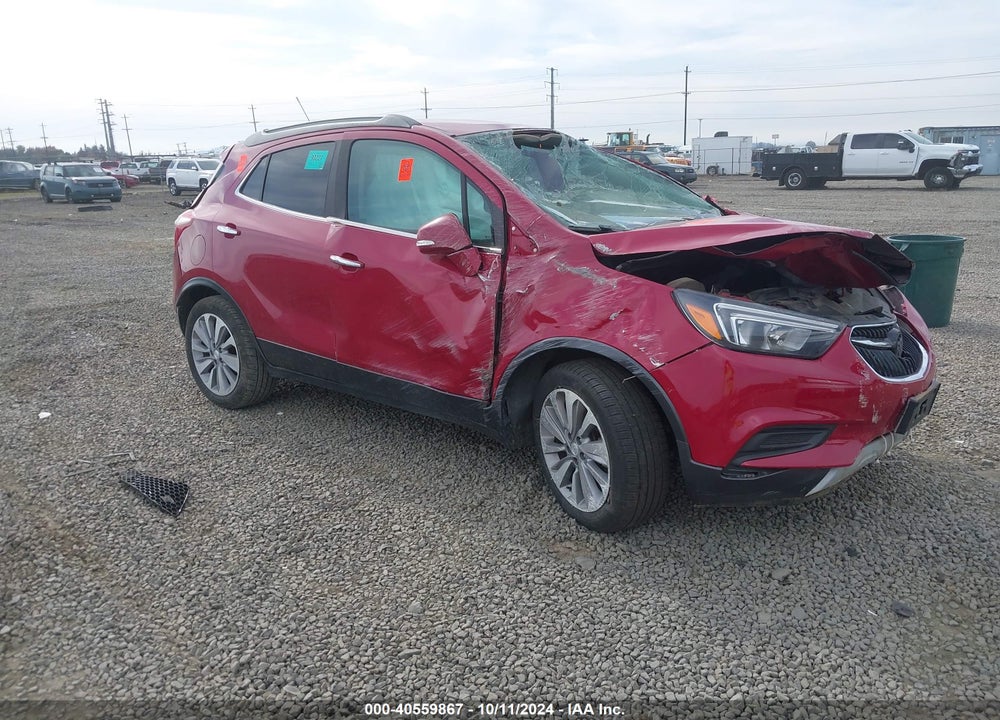 2018 BUICK ENCORE PREFERRED VIN: KL4CJASB4JB584840
