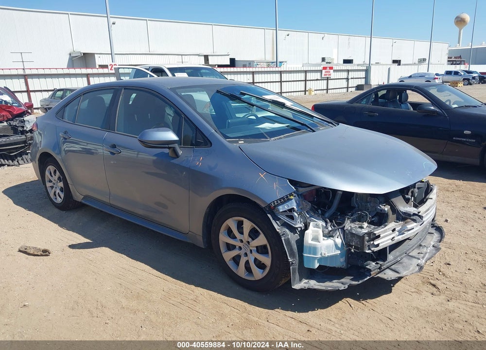 2021 TOYOTA COROLLA LE VIN: 5YFEPMAE3MP237161
