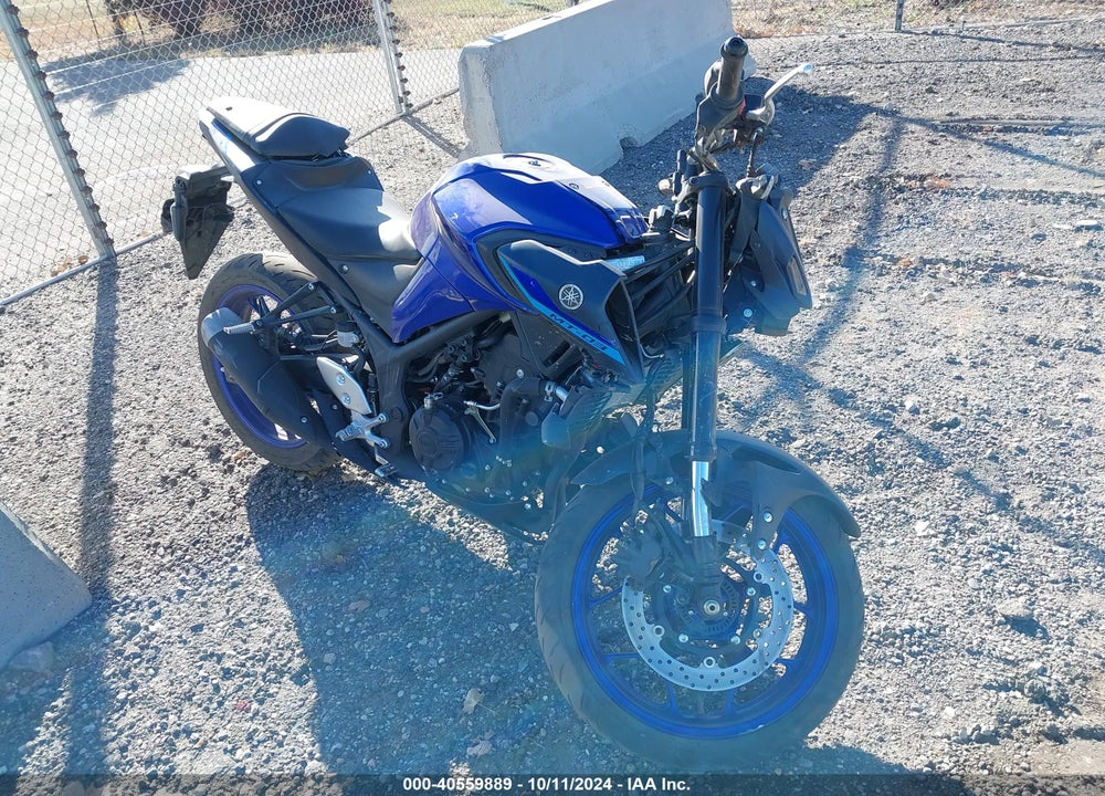 2023 YAMAHA MT-03 VIN: MH3RH20Y4PK010287