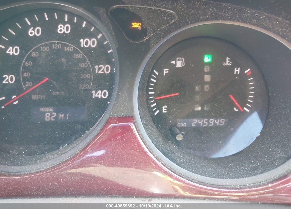 2004 LEXUS ES 330 VIN: JTHBA30G440021118