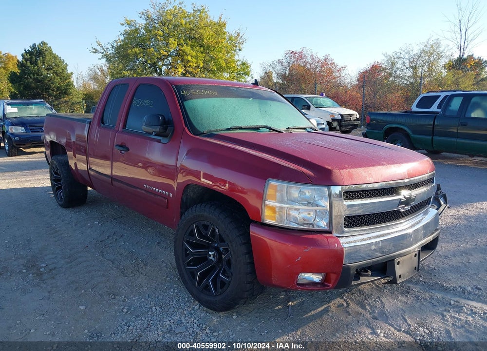 2007 CHEVROLET SILVERADO 1500 LT1 VIN: 1GCEC19037Z592506