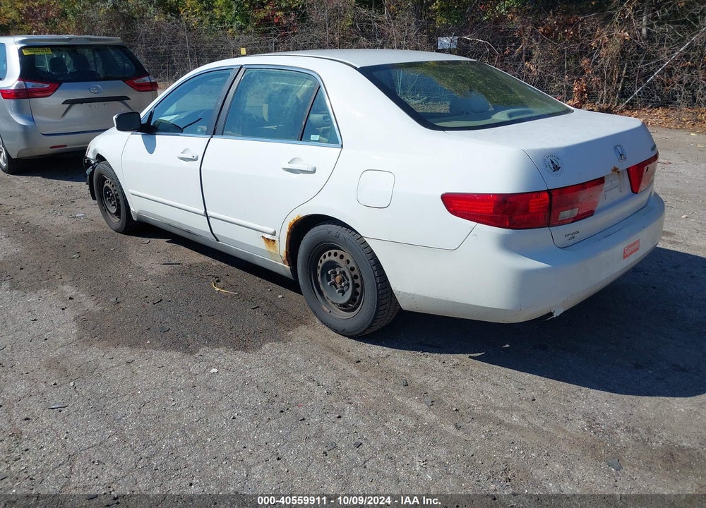 2005 HONDA ACCORD 2.4 LX VIN: 1HGCM56445A151225