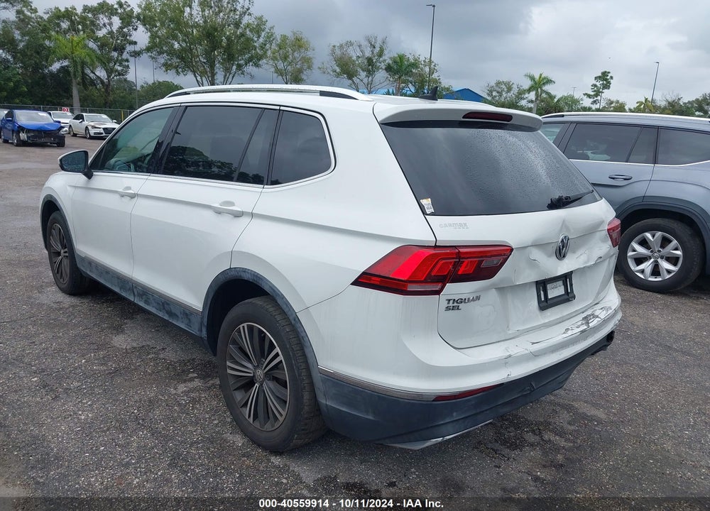 2018 VOLKSWAGEN TIGUAN 2.0T SE/2.0T SEL VIN: 3VV3B7AX8JM178864