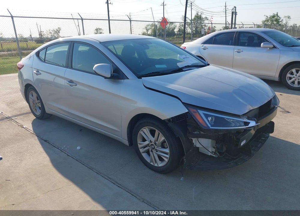 2019 HYUNDAI ELANTRA SEL VIN: 5NPD84LF2KH476483