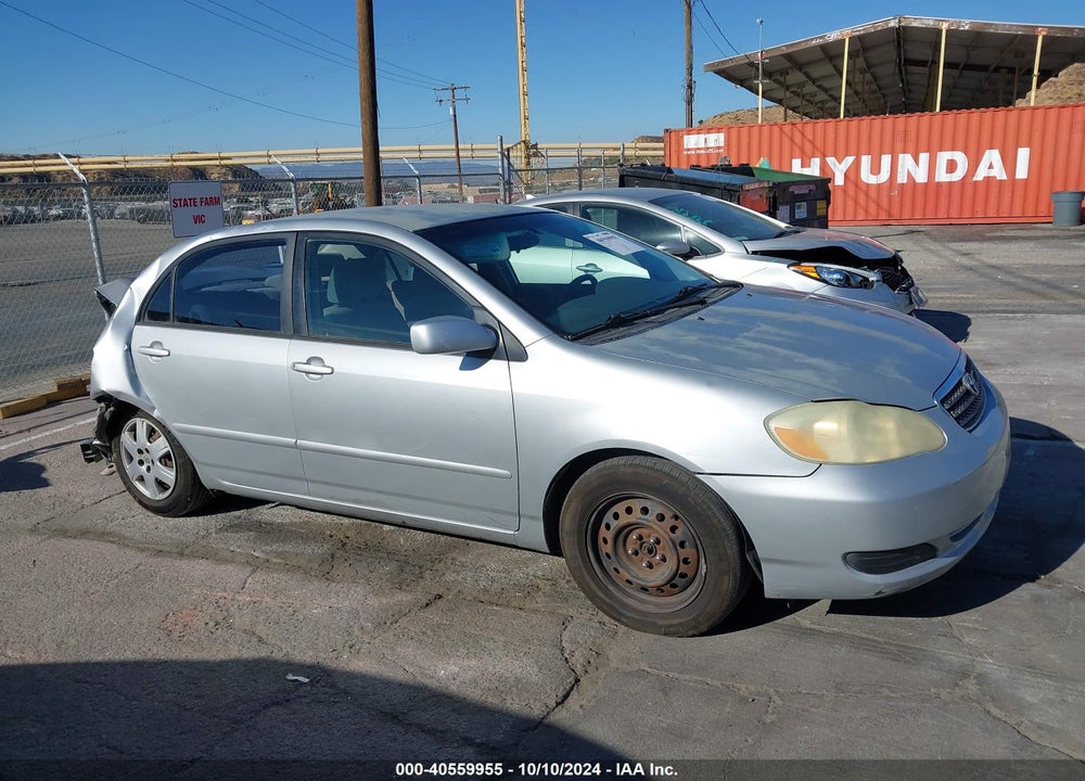 2006 TOYOTA COROLLA LE VIN: JTDBR32E660092216