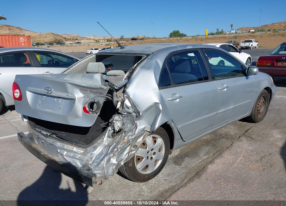 2006 TOYOTA COROLLA LE VIN: JTDBR32E660092216