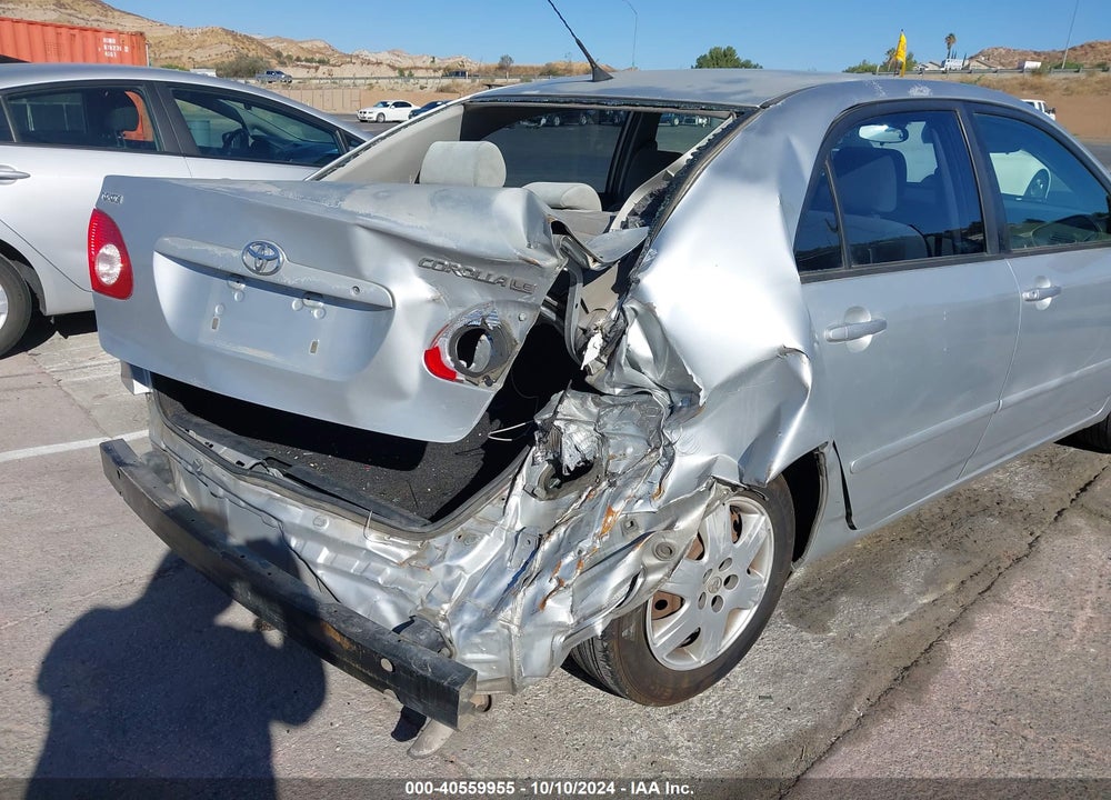 2006 TOYOTA COROLLA LE VIN: JTDBR32E660092216