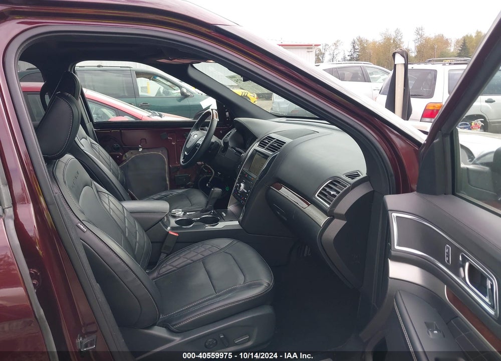 2019 FORD EXPLORER PLATINUM VIN: 1FM5K8HT7KGA73627