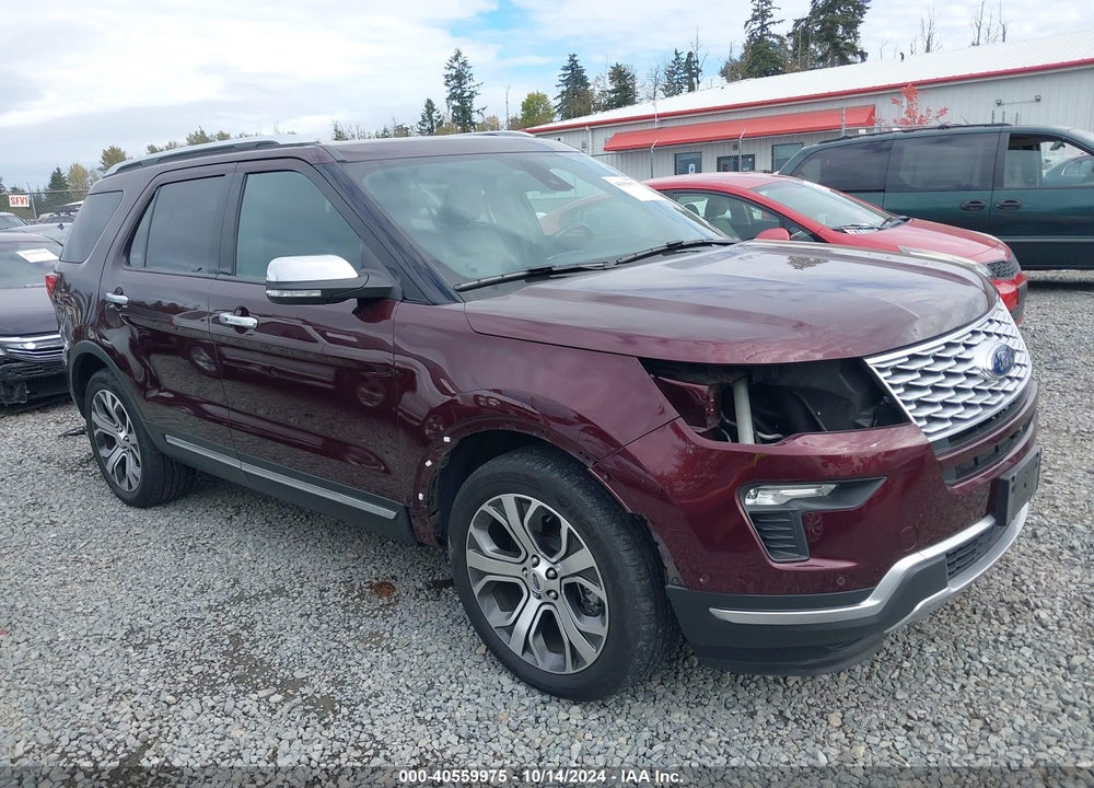 2019 FORD EXPLORER PLATINUM VIN: 1FM5K8HT7KGA73627