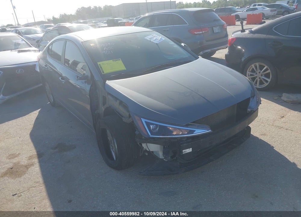 2019 HYUNDAI ELANTRA SEL VIN: 5NPD84LF1KH432264