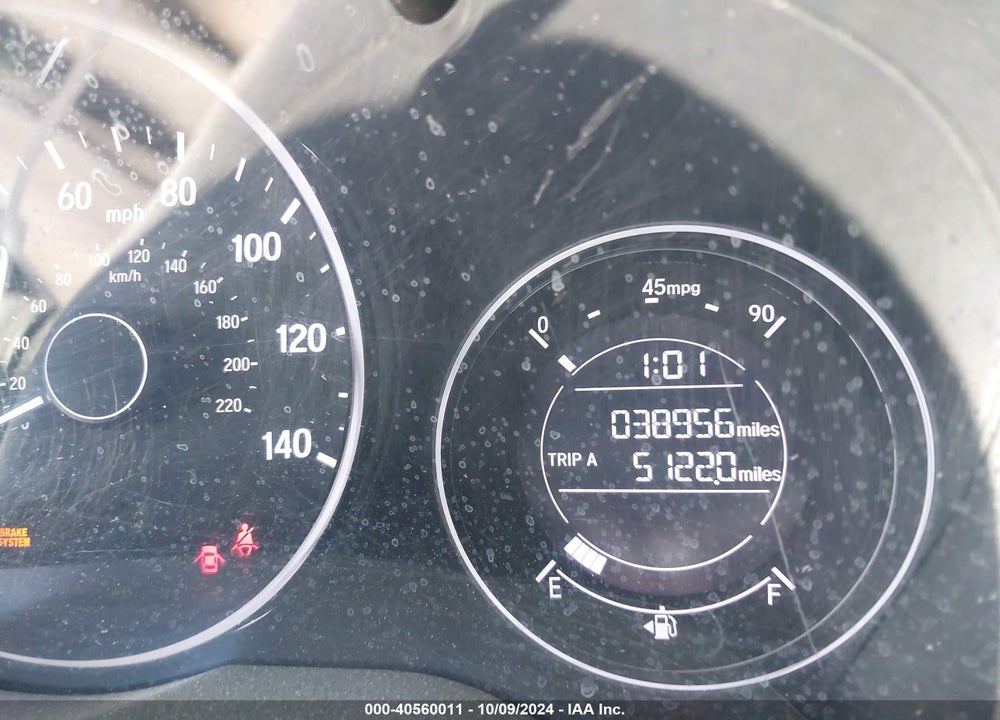 2021 HONDA HR-V 2WD LX VIN: 3CZRU5H38MM724040