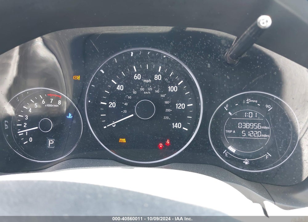 2021 HONDA HR-V 2WD LX VIN: 3CZRU5H38MM724040