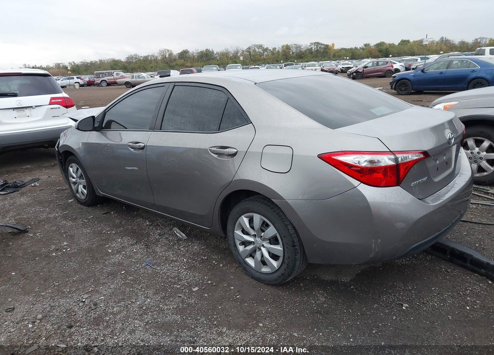 2016 TOYOTA COROLLA LE VIN: 2T1BURHE7GC493399