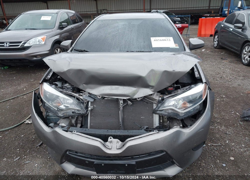 2016 TOYOTA COROLLA LE VIN: 2T1BURHE7GC493399