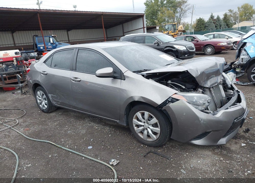 2016 TOYOTA COROLLA LE VIN: 2T1BURHE7GC493399