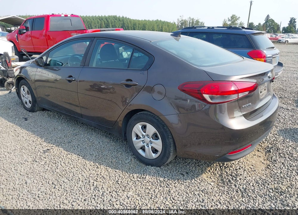 2017 KIA FORTE LX VIN: 3KPFL4A77HE127674