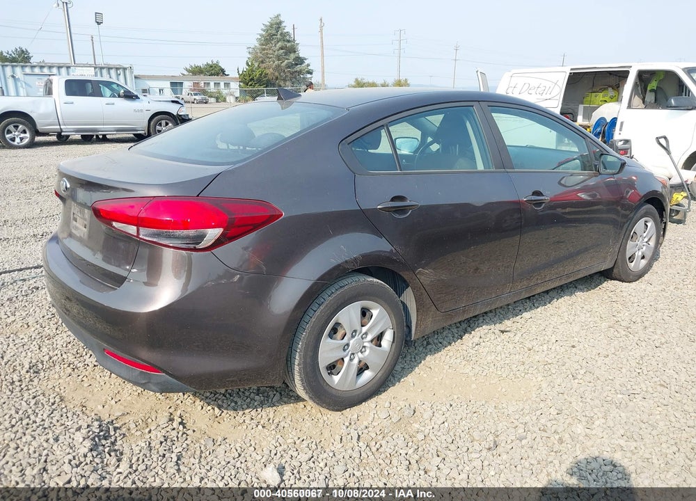 2017 KIA FORTE LX VIN: 3KPFL4A77HE127674