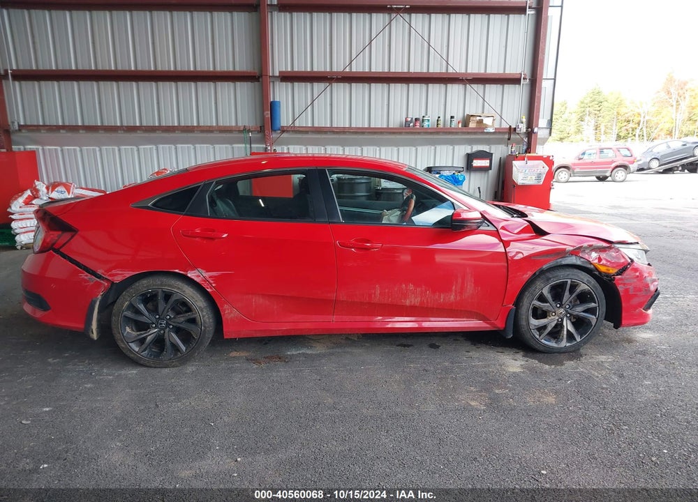 2019 HONDA CIVIC SPORT VIN: 2HGFC2F84KH501323
