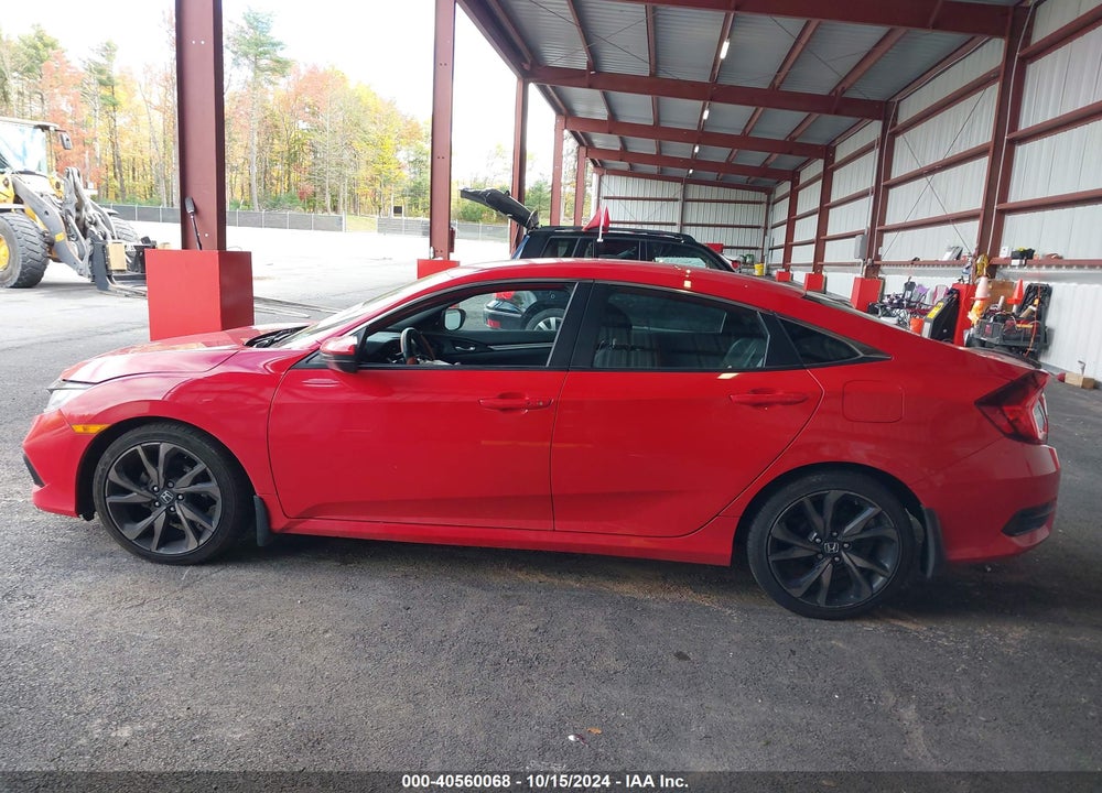 2019 HONDA CIVIC SPORT VIN: 2HGFC2F84KH501323