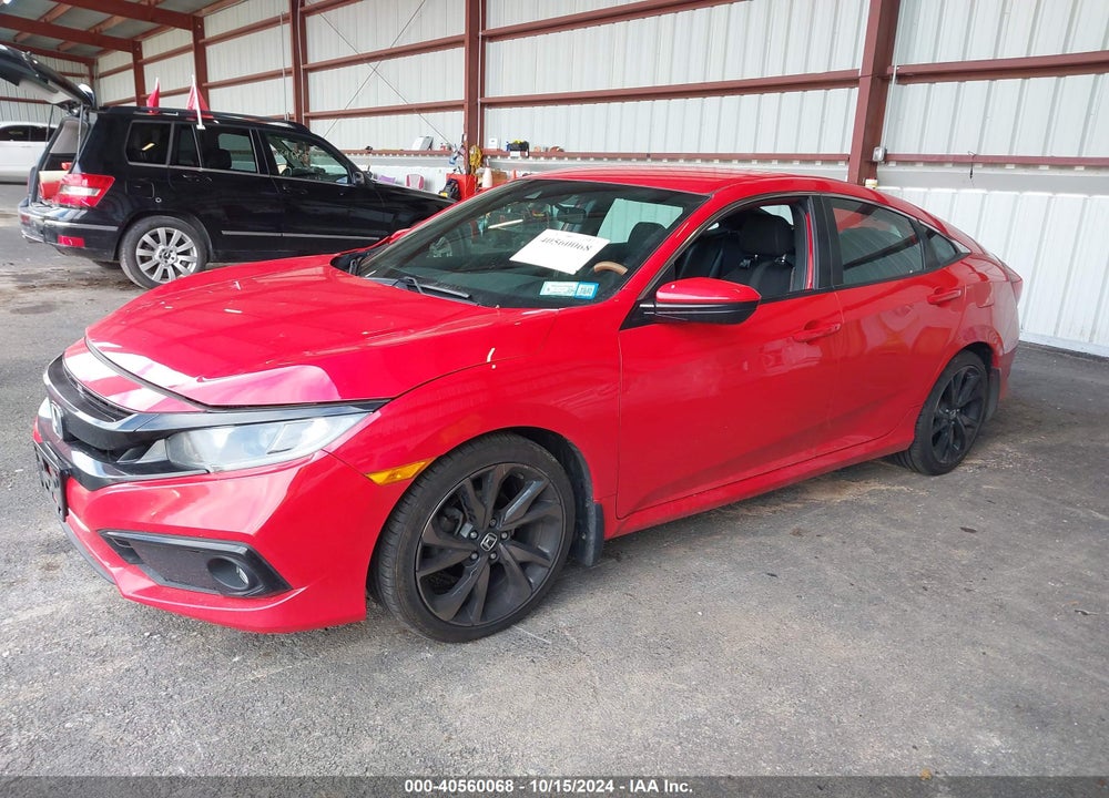 2019 HONDA CIVIC SPORT VIN: 2HGFC2F84KH501323