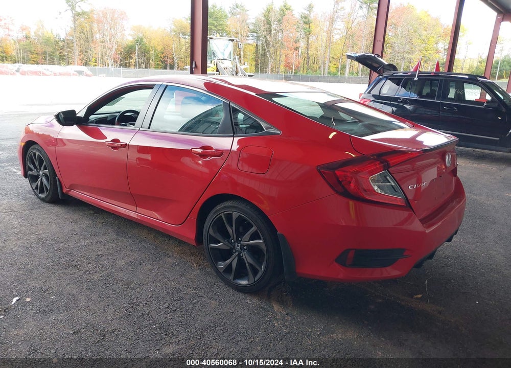 2019 HONDA CIVIC SPORT VIN: 2HGFC2F84KH501323