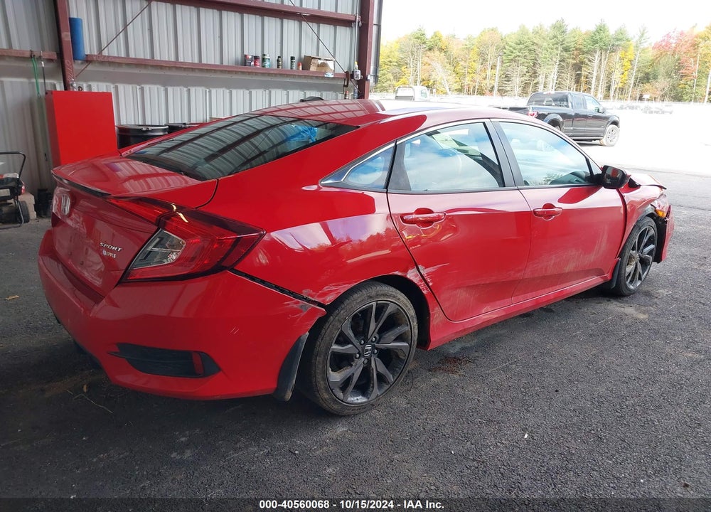 2019 HONDA CIVIC SPORT VIN: 2HGFC2F84KH501323