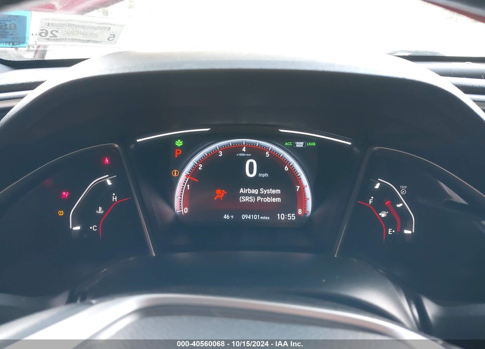 2019 HONDA CIVIC SPORT VIN: 2HGFC2F84KH501323