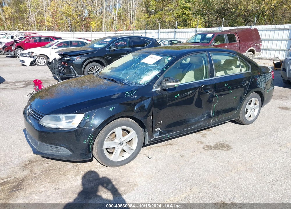 2014 VOLKSWAGEN JETTA 2.0L TDI VIN: 3VW3L7AJ5EM386260